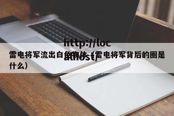 雷电将军流出白色物体（雷电将军背后的圈是什么）